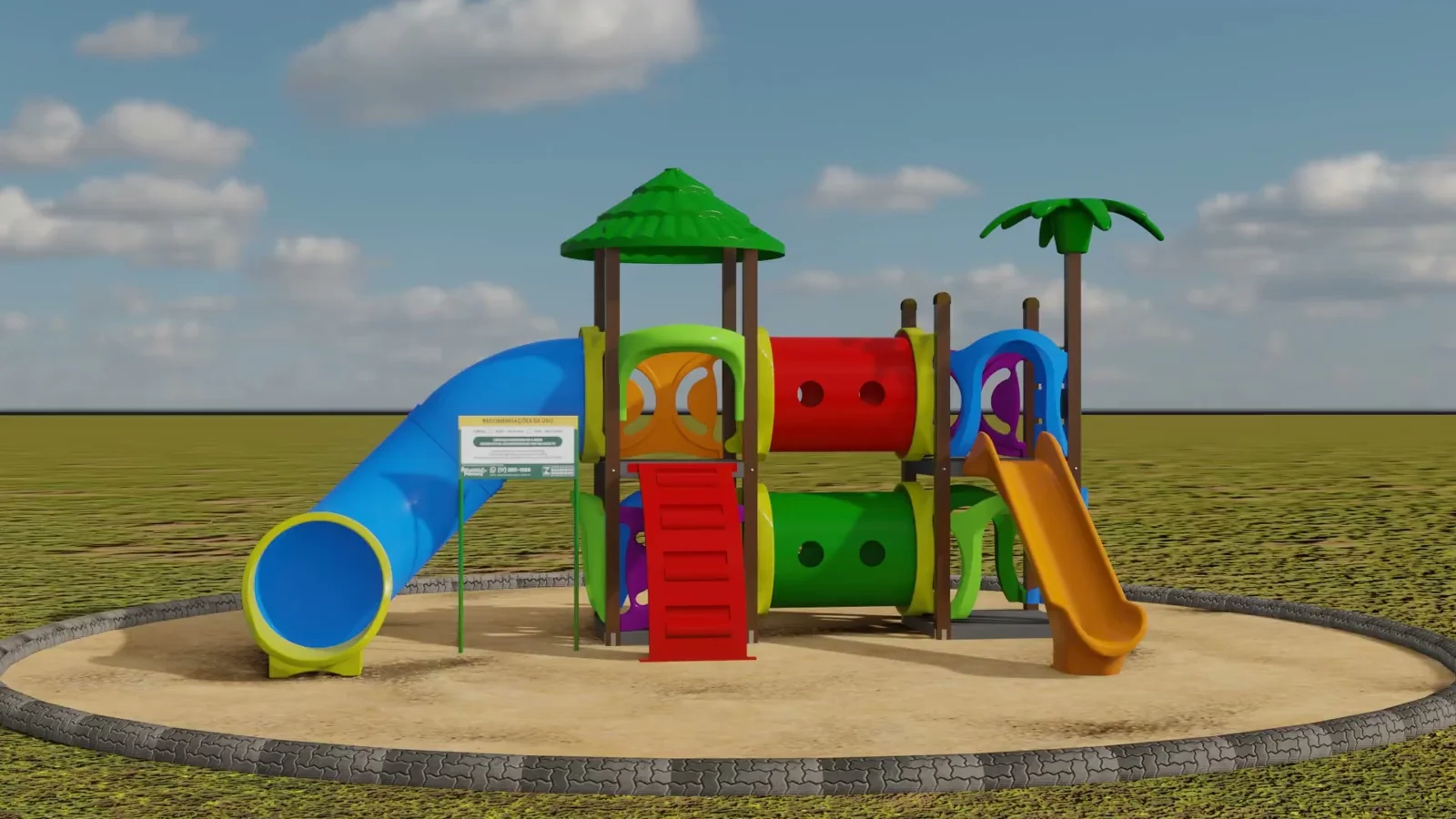 Visualização renderizada — Modelo 2022